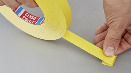 tesa yellow cloth tape