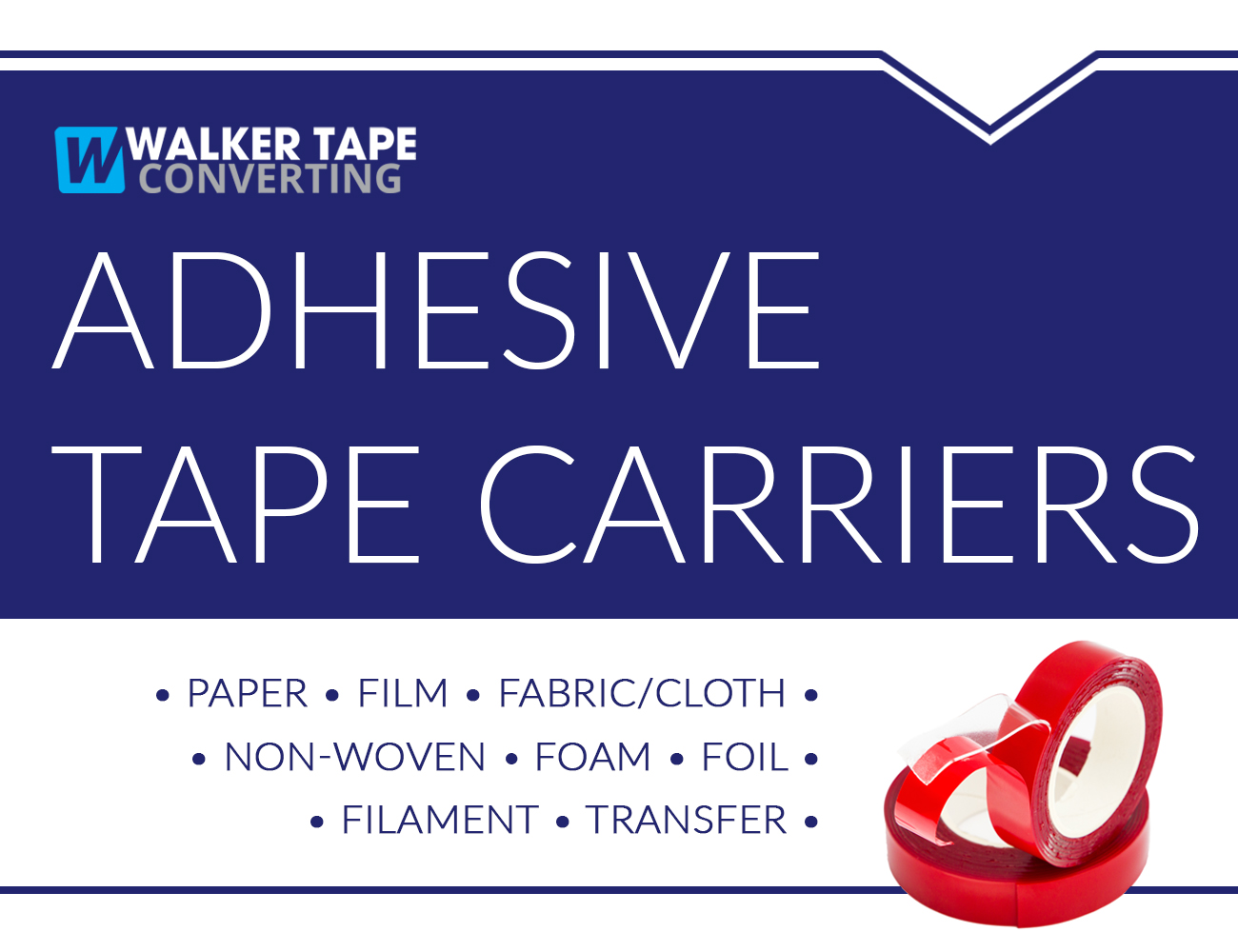 Adhesive Tape Carriers, Explained Walker Tape Converting